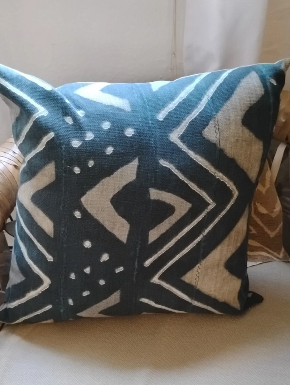 Handmade Designer Indigo Geometric 23